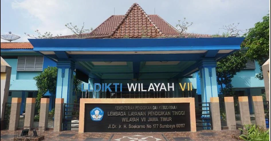 Kantor LLDIKTI Wilayah VII di Surabaya